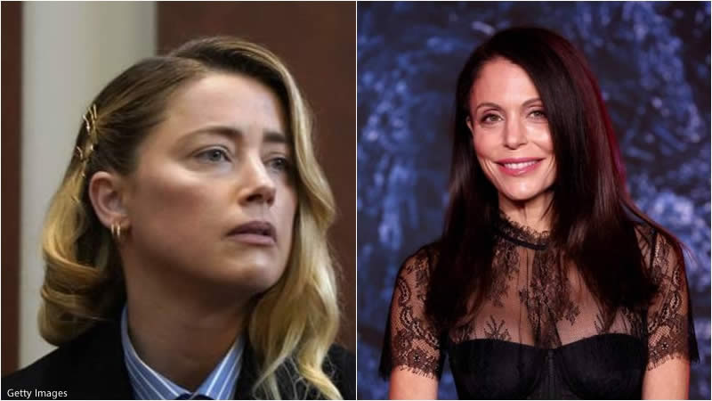 Amber Heard and Bethenny Frankel