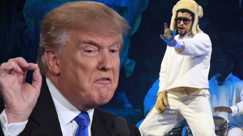 Donald Trump and Bad Bunny