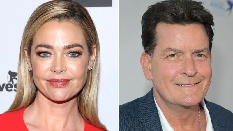 Denise Richards and Charlie Sheen
