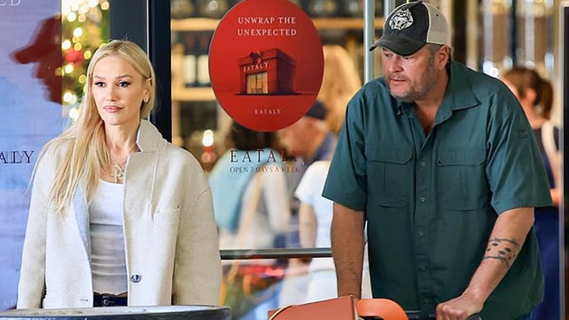Gwen Stefani and Blake Shelton