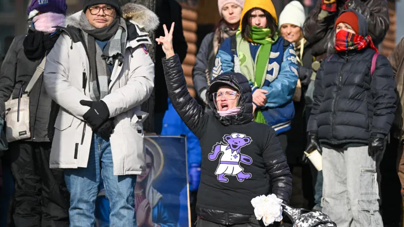 Minneapolis protesters march against ICE