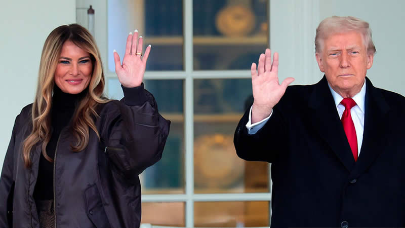 Trump and Melania
