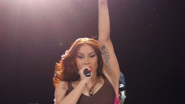cardi b on stage