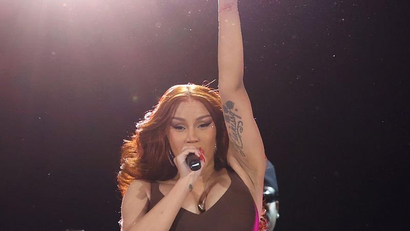 cardi b on stage
